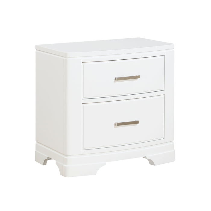 Hudson Nightstand in White - 1520WH-4 - FAMSA Furniture (TX)