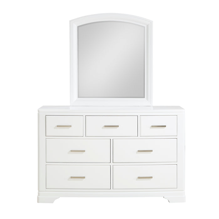 Hudson Mirror in White - 1520WH-6 - FAMSA Furniture (TX)