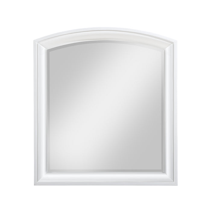Hudson Mirror in White - 1520WH-6 - FAMSA Furniture (TX)