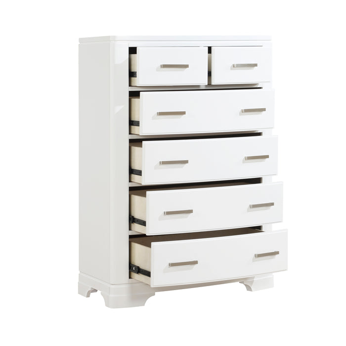Hudson Chest in White - 1520WH-9 - FAMSA Furniture (TX)