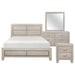 Quinby 4pc Set (QB+NS+DR+MR) in Brown - 1525-1*4 - FAMSA Furniture (TX)