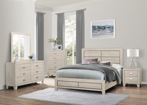 Quinby Mirror in Brown - 1525-6 - FAMSA Furniture (TX)