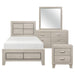 Quinby 4pc Set (TB+NS+DR+MR) in Brown - 1525T-1*4 - FAMSA Furniture (TX)