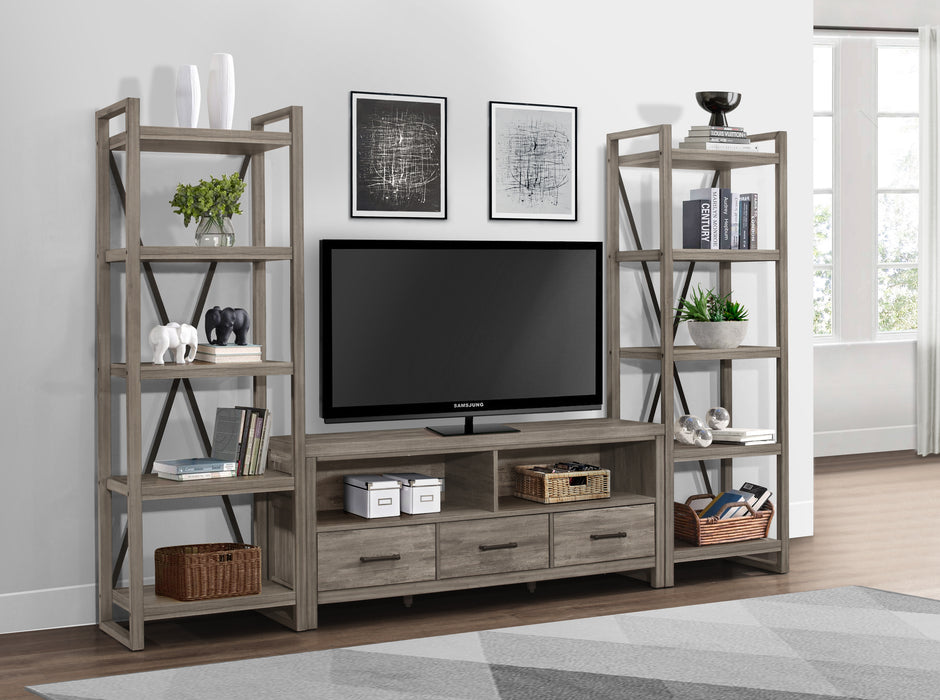 Bainbridge TV Stand in Gray - 15260-66T - FAMSA Furniture (TX)