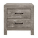 Corbin 4pc Set (QB+NS+DR+MR) in Gray - 1534GY-1*4 - FAMSA Furniture (TX)