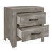 Corbin 4pc Set (QB+NS+DR+MR) in Gray - 1534GY-1*4 - FAMSA Furniture (TX)