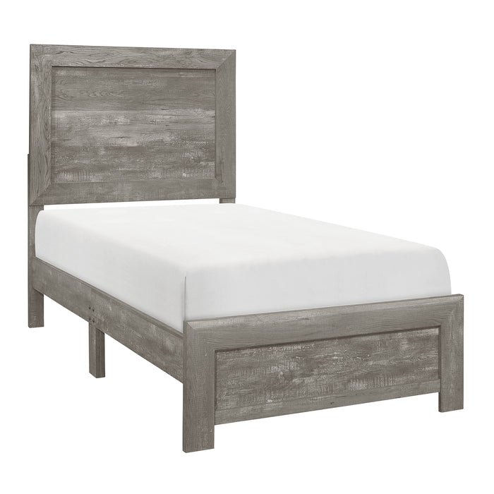 Corbin Twin Bed in a Box in Gray - 1534GYT-1 - FAMSA Furniture (TX)