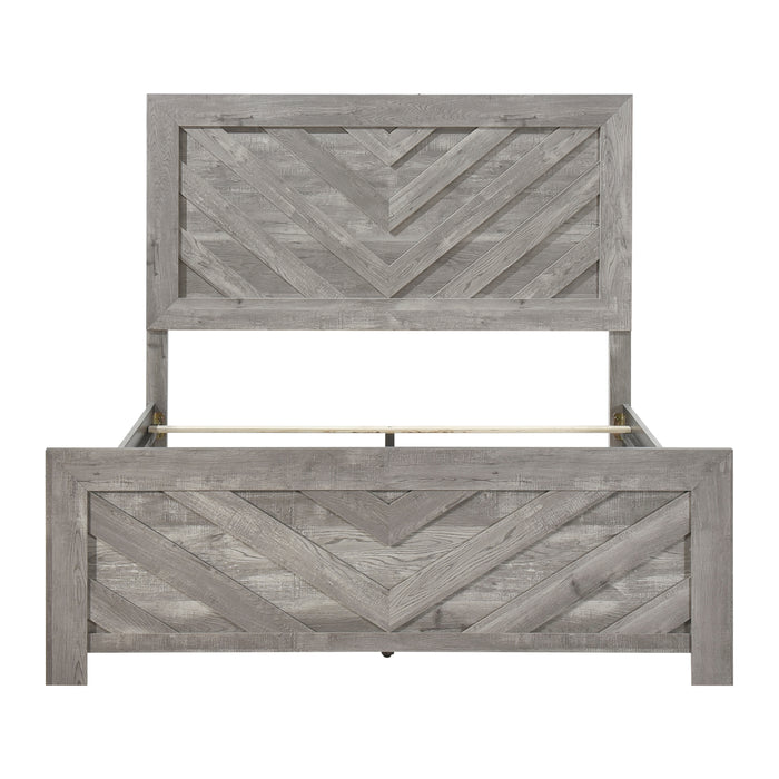 Corbin Queen Bed in Gray - 1534NPGY-1 - FAMSA Furniture (TX)