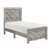 Corbin Twin Bed in Gray - 1534NPGYT-1 - FAMSA Furniture (TX)