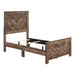 Corbin Twin Bed in Brown - 1534NPT-1 - FAMSA Furniture (TX)