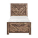 Corbin Twin Bed in Brown - 1534NPT-1 - FAMSA Furniture (TX)