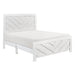 Corbin Queen Bed in White - 1534NPWH-1 - FAMSA Furniture (TX)