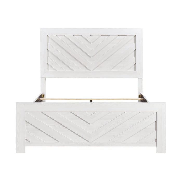 Corbin Queen Bed in White - 1534NPWH-1 - FAMSA Furniture (TX)