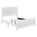Corbin Queen Bed in White - 1534NPWH-1 - FAMSA Furniture (TX)