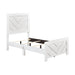 Corbin Twin Bed in White - 1534NPWHT-1 - FAMSA Furniture (TX)