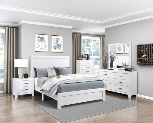 Corbin Nightstand in White - 1534WH-4 - FAMSA Furniture (TX)