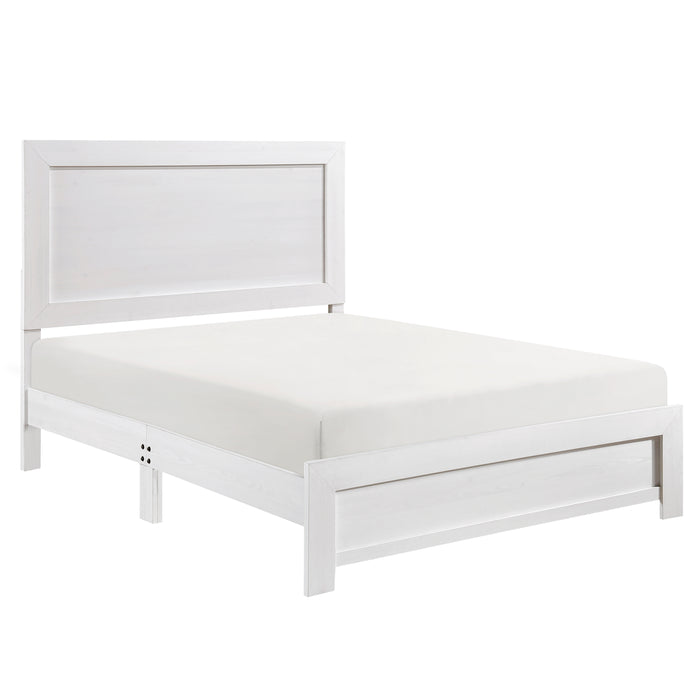 Corbin Full Bed in a Box in White - 1534WHF-1 - FAMSA Furniture (TX)