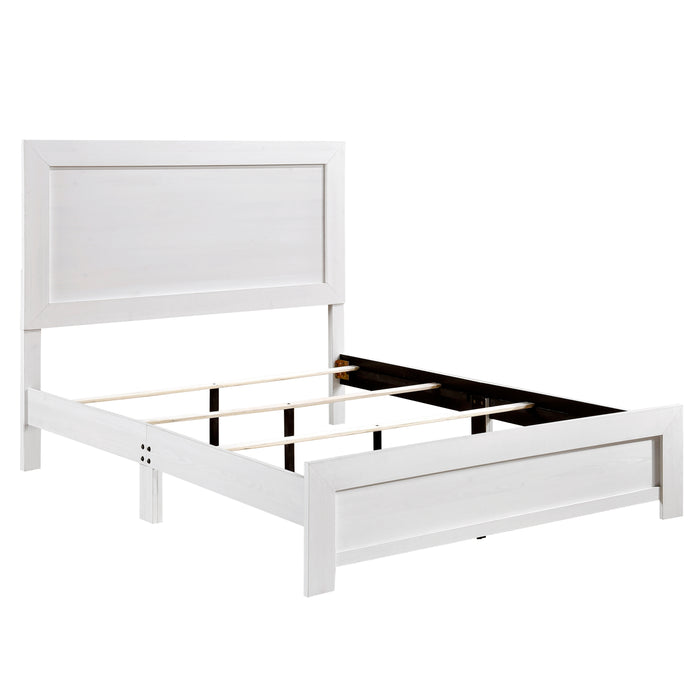Corbin Full Bed in a Box in White - 1534WHF-1 - FAMSA Furniture (TX)