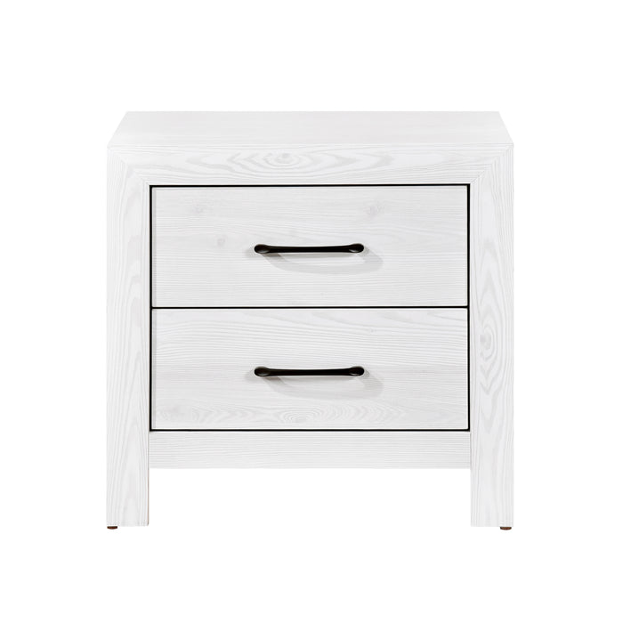 Corbin 4pc Set (QB+NS+DR+MR) in White - 1534WH-1*4 - FAMSA Furniture (TX)