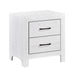Corbin Nightstand in White - 1534WH-4 - FAMSA Furniture (TX)