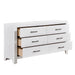 Corbin Dresser in White - 1534WH-5 - FAMSA Furniture (TX)