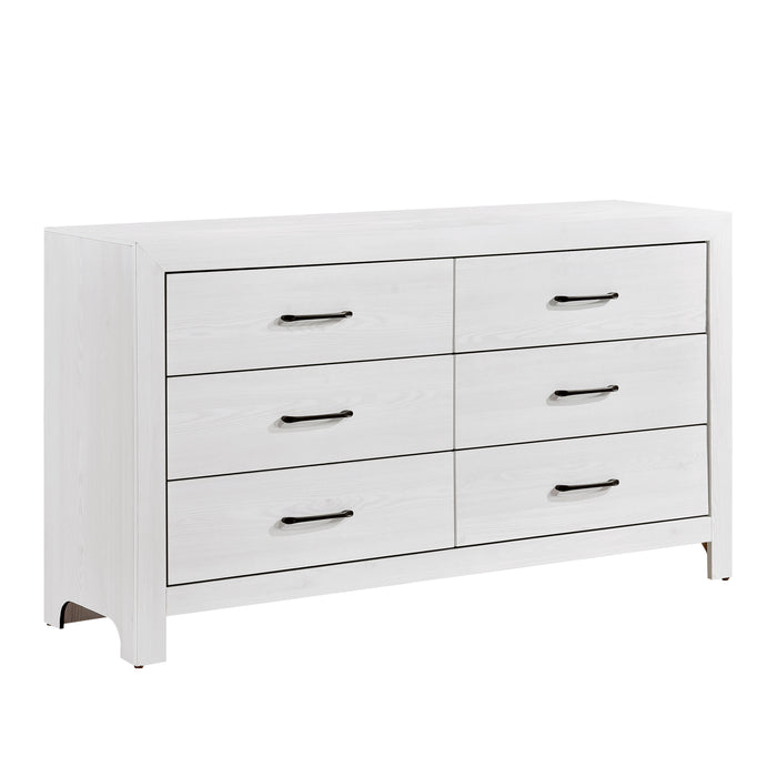 Corbin Dresser in White - 1534WH-5 - FAMSA Furniture (TX)