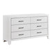 Corbin Dresser in White - 1534WH-5 - FAMSA Furniture (TX)