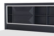 Rosemont Eastern King Platform Bed with Footboard Storage in Blue/Gold/Silver/Champagne - 1553K-1EK - FAMSA Furniture (TX)