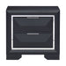 Rosemont Nightstand in Blue/Gold/Silver/Champagne - 1553-4 - FAMSA Furniture (TX)
