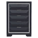 Rosemont Chest in Blue/Gold/Silver/Champagne - 1553-9 - FAMSA Furniture (TX)