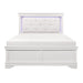 Lana 4pc Set (QB+NS+DR+MR) in White - 1556W-1*4 - FAMSA Furniture (TX)