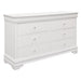 Lana Collection Dresser in White - 1556W-5 - FAMSA Furniture (TX)