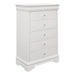 Lana Collection Chest in White - 1556W-9 - FAMSA Furniture (TX)