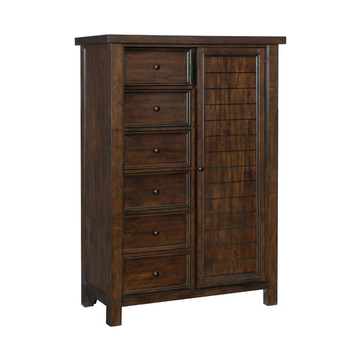 Logandale Wardrobe in Brown - 1559-10 - FAMSA Furniture (TX)