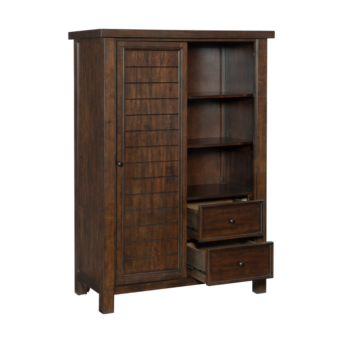 Logandale Wardrobe in Brown - 1559-10 - FAMSA Furniture (TX)