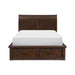 Logandale 4pc Set (QB+NS+DR+MR) in Brown - 1559-1*4 - FAMSA Furniture (TX)