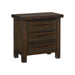 Logandale 4pc Set (QB+NS+DR+MR) in Brown - 1559-1*4 - FAMSA Furniture (TX)