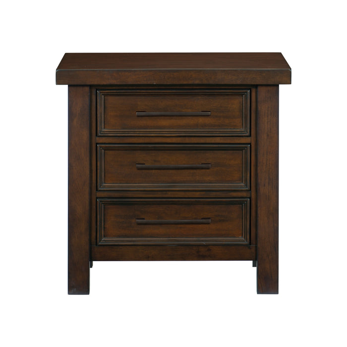 Logandale Nightstand in Brown - 1559-4 - FAMSA Furniture (TX)