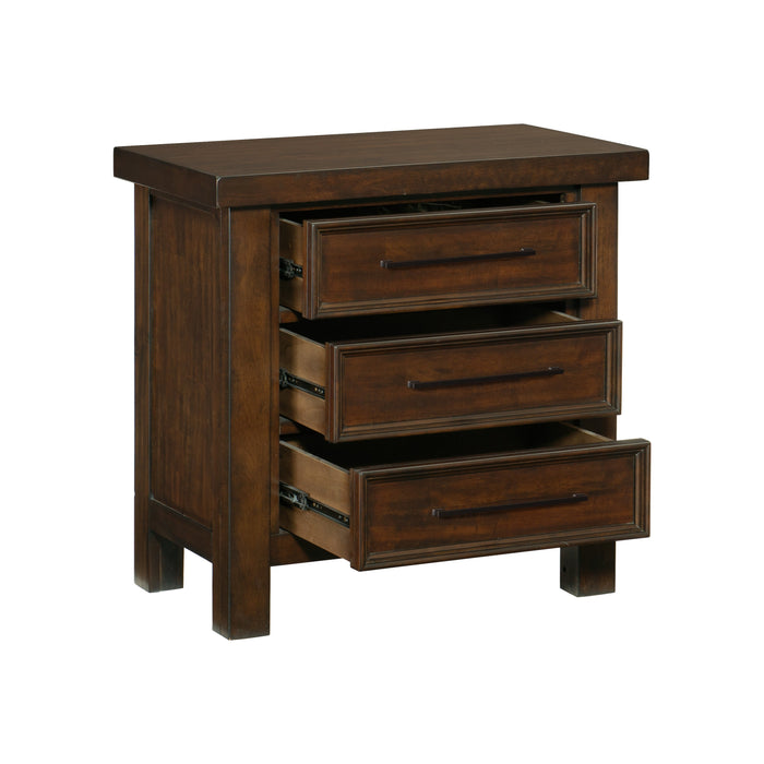 Logandale Nightstand in Brown - 1559-4 - FAMSA Furniture (TX)
