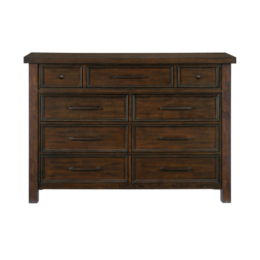 Logandale DRESSER in Brown - 1559-5 - FAMSA Furniture (TX)