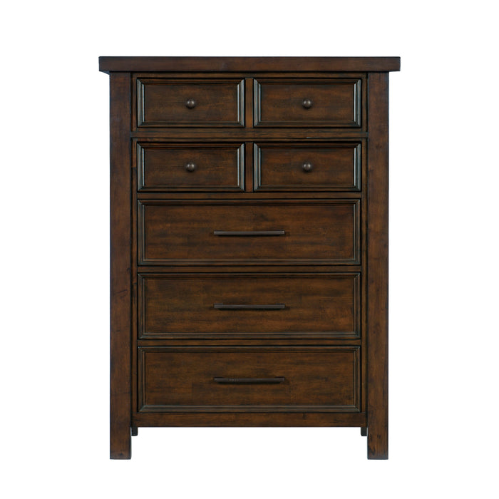 Logandale CHEST in Brown - 1559-9 - FAMSA Furniture (TX)