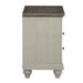 Mossbrook Nightstand in Gray/Brown - 1568-4 - FAMSA Furniture (TX)