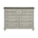 Mossbrook Dresser in Gray/Brown - 1568-5 - FAMSA Furniture (TX)