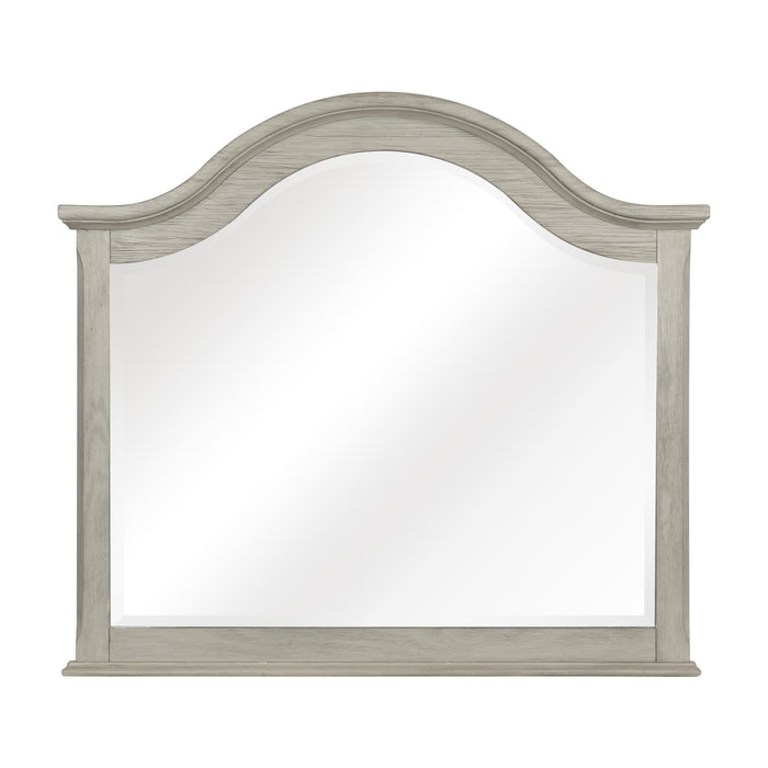 Mossbrook Mirror in Gray/Brown - 1568-6 - FAMSA Furniture (TX)