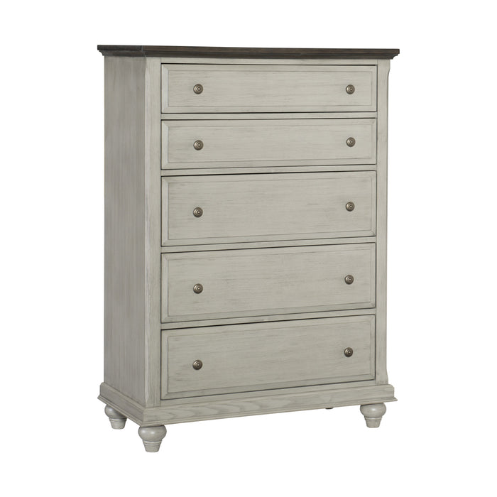 Mossbrook Chest in Brown/Gray - 1568-9 - FAMSA Furniture (TX)