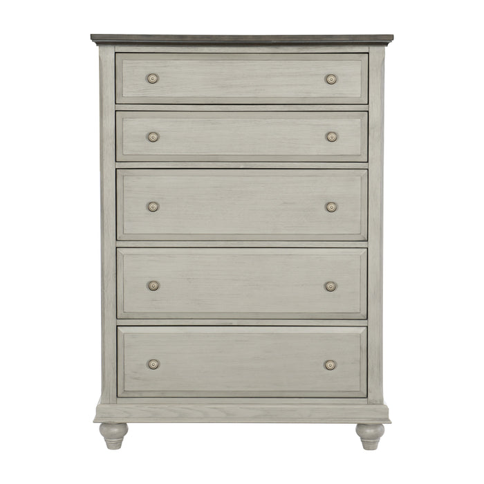 Mossbrook Chest in Brown/Gray - 1568-9 - FAMSA Furniture (TX)