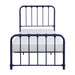 Bethany Twin Platform Bed in Blue - 1571BUT-1 - FAMSA Furniture (TX)