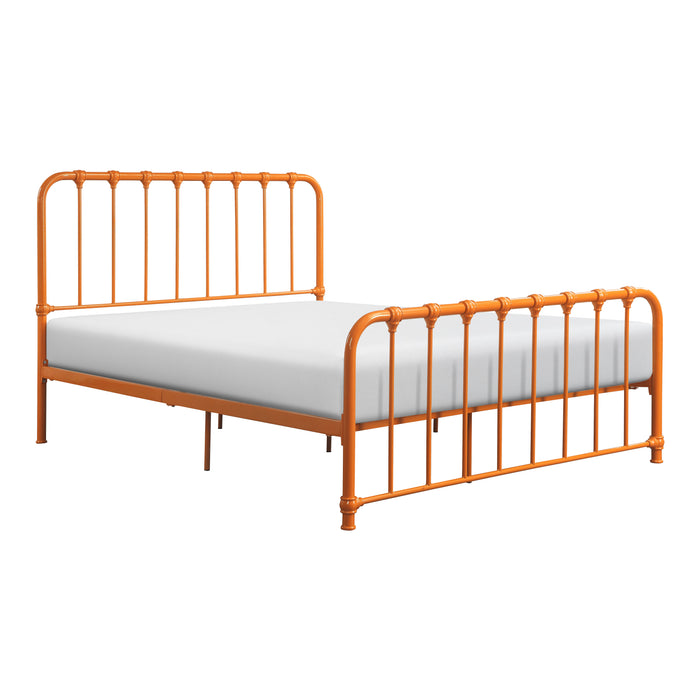 Bethany Full Platform Bed in Orange - 1571RNF-1 - FAMSA Furniture (TX)