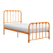 Bethany Twin Platform Bed in Orange - 1571RNT-1 - FAMSA Furniture (TX)