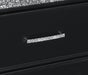 Salon Nightstand in Black/Gold/Silver/Champagne - 1572BK-4 - FAMSA Furniture (TX)